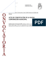 CV - Constitucion de La Nueva Corporación