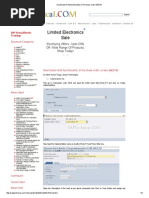 Deactivate Hold Functionality in PO ME21N-BADi Example