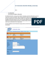 Modification Mysql Connect