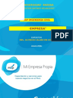 1.- MEP Constitucion y Formalizacion