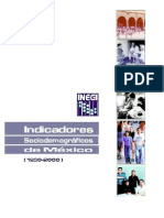 INEGI - Indicadores Sociodemográficos de México (1930-2000)