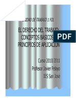 El Derecho Del Trabajo Conceptos Básicos y Principios de Aplicación