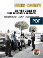 Los Angeles County Law Enforcement First Responder Protocol for CSEC