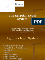 The Egyptian Legal System3