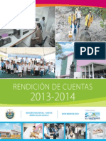 Suplemento Rendicion Ctas MINSAL 2013 2014