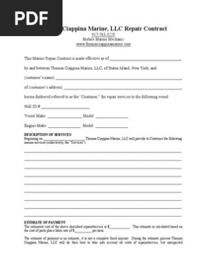 service contract