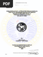 Skripsi Fakultas Kedokteran Hewan Contoh Skripsi Kedoteran Hewan