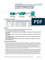 11.4.2.7 Lab - Managing Device Configuration Files Using TFTP, Flash, and USB PDF