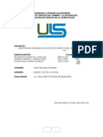 TRABAJO TERMINADO Auditoria de Sistemas