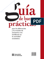 Guia de Buenas Practicas para La Elaboración y Revisión Normativa