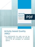 Activity Based Quality