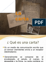 Qué Es Una Carta