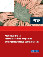 Manual de Organizaciones Comunitarias