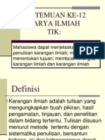 Karya Ilmiah