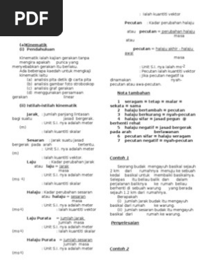 2 1 Gerakan Linear Pdf