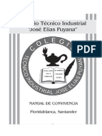 Manual de Convivencia Colegio Técnico Industrial