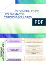 Aspectos Generales de Los Fármacos Cardiovasculares
