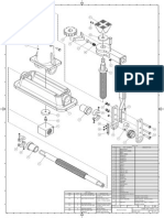 Screw Jack Explode Drawing