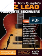 Jazz Lead Guitar For Absolute Beginners TAB Booklet