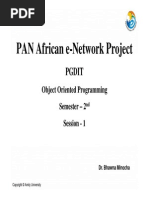 PAN African E-Network Project: Pgdit