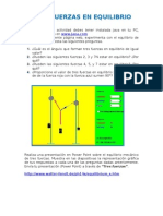 Tres Fuerzas en Equilibrio