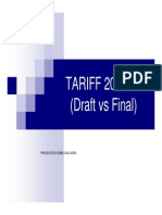 TARIFF 2014-19 (Draft Vs Final) : Presented by Eemg-Coal Dadri