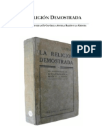 La Religión Demostrada P. A. Hillaire - 1900