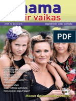 Žurnalas Mama Ir Vaikas 2015 Vasara