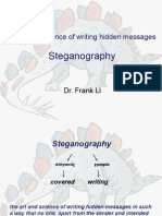 Steganography: The Art and Science of Writing Hidden Messages