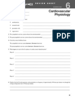 Cardiovascular Physiology: Review Sheet