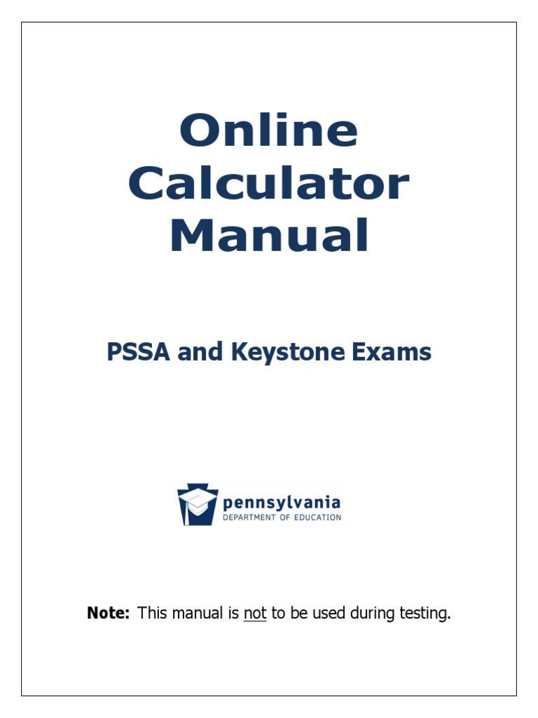 Online Calculator Guide for Exams | PDF | Trigonometric Functions ...