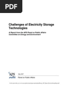 Energy 2007 Report ElectricityStorageReport