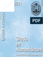 Grado Humanidades 2010-2011