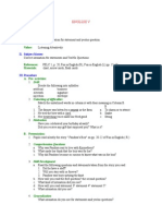 LP 5 1-Grading English V