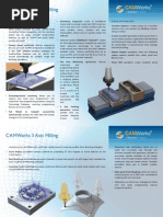 Camworks 3 Axis Milling: Camworks 3 Axis Millingfor 3D Toolpaths, Roughing, and Finishing