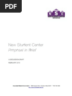Download New Student Center Proposal in Brief by tsmithburg SN26856077 doc pdf