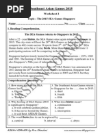 Download The 2015 Sea Games Worksheet 2 by Kru Ekachai SN268563589 doc pdf