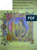 Chiara d'Assisi. Una Donna in Fuga Verso Dios.
