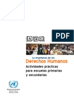 ABC La Enseñanza de Los Derechos Humanos. Actividades Prácticas Para - ONU