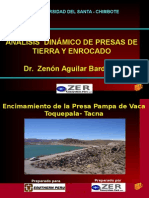 Dr. Zenón Aguilar Bardales - Análisis Dinámico de Presas de Tierra y Enrocado