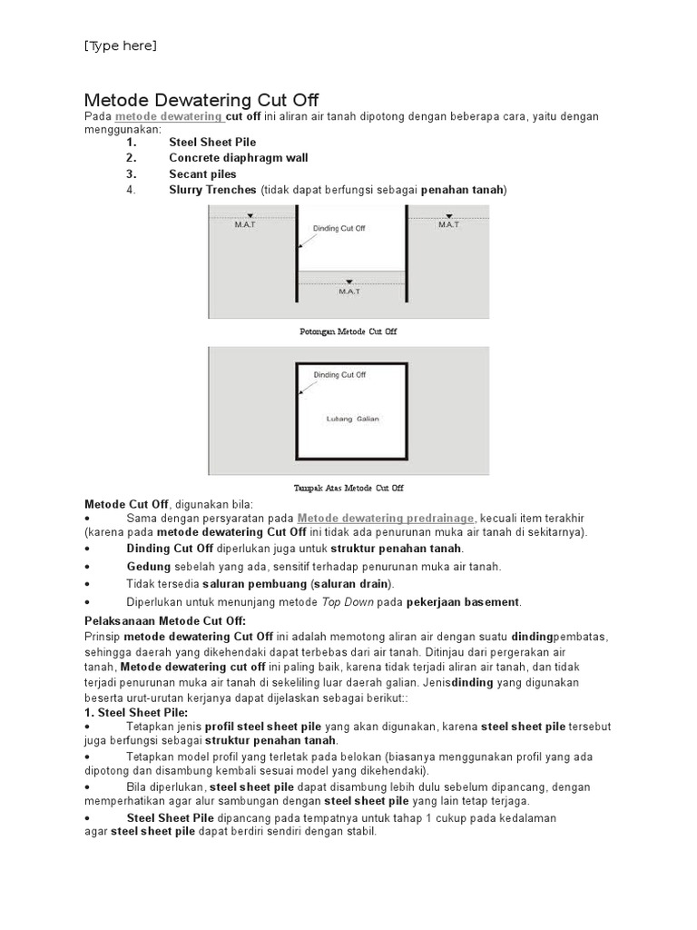 Metode Cut Off | PDF