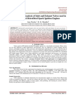 Microstructure Analysis of Engine Valve