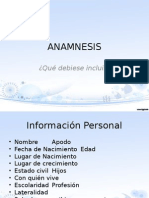 Anamnes Is