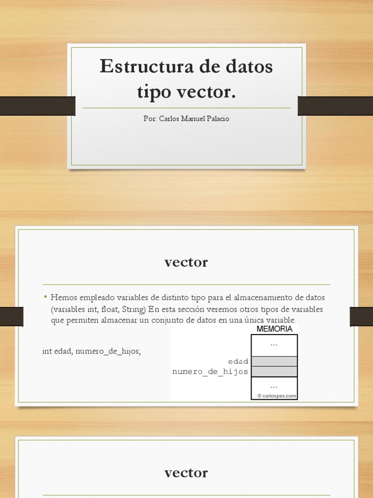 Vectores en Java: Ejercicios y Soluciones | PDF | Estructura de datos ...