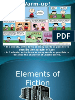 Elements of Plot Structure in Peanuts Comic Strip