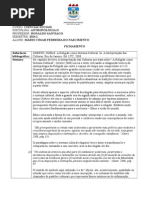 Fichamento - GEERTZ, Clifford. a Religião Como Sistema Cultural. in. a Interpretação Das Culturas. Rio de Janeiro. Ed. LTC, 2008.