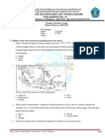 Soal Uas Xi Geografi