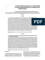 Agricultura Sostenible y Cambio Climático