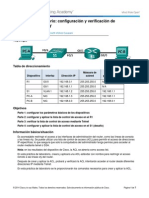 9.2.3.4 Lab - Configuracion y Verificacion de Restricciones VTYs