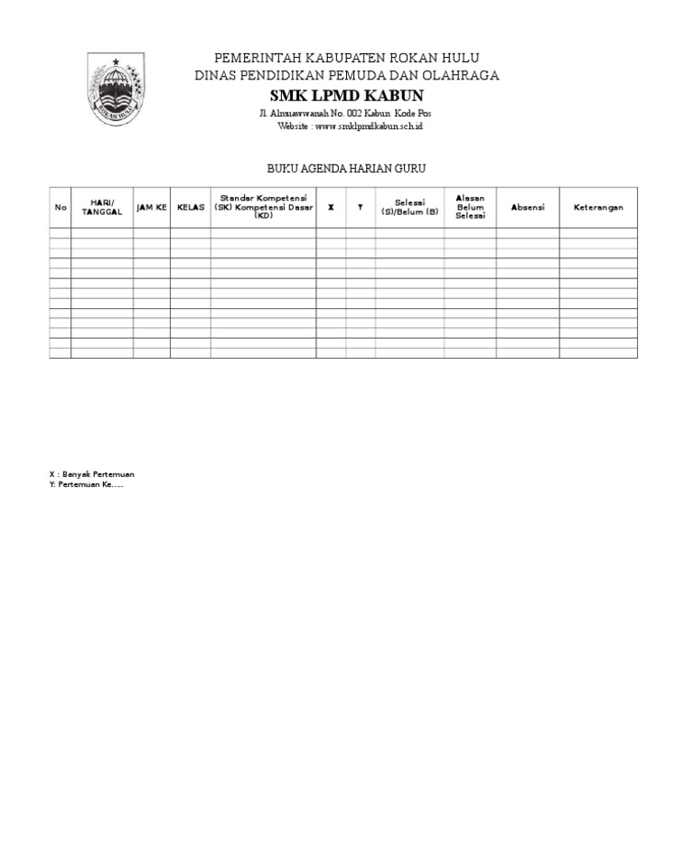 FORMAT AGENDA HARIAN GURU.rtf